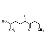 CAS#: 606490-16-8, 5-Fluoro-8-hydroxy-4-nonanone