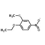 CAS 登录号：60658-36-8， 1-乙氧基-2-(甲硫基)-4-硝基苯