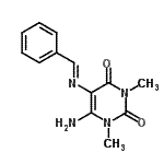 CAS#: 60671-62-7, 6-Amino-5-[(E)-Benzylideneamino]-1,3-Dimethyl-2,4(1H,3H)-Pyrimidinedione