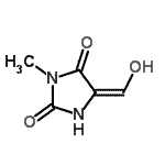 CAS 登录号：606976-44-7， (5E)-5-(羟基亚甲基)-3-甲基-2,4-咪唑烷二酮