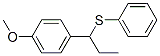 CAS 登录号：60702-14-9， 1-甲氧基-4-[1-(苯基硫代)丙基]苯