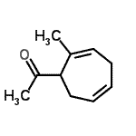 CAS#: 60711-83-3, 1-(2-Methyl-2,5-Cycloheptadien-1-Yl)Ethanone