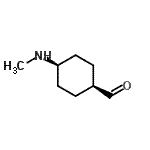 CAS#: 60740-30-9, cis-4-(Methylamino)Cyclohexanecarbaldehyde