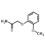 CAS#: 60759-06-0, 2-(2-Methoxyphenoxy)Ethanethioamide