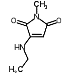 CAS 登录号：607692-24-0， 3-(乙基氨基)-1-甲基-1H-吡咯-2,5-二酮