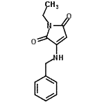 CAS#: 607692-36-4, 3-(Benzylamino)-1-ethyl-1H-pyrrole-2,5-dione
