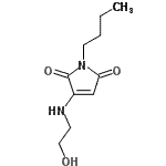CAS#: 607692-54-6, 1-Butyl-3-[(2-hydroxyethyl)amino]-1H-pyrrole-2,5-dione