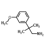 CAS#: 60812-46-6, 2-(3-Methoxyphenyl)-2-Methyl-1-Propanamine