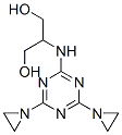CAS 登录号：60819-41-2， 2-[[4,6-二(1-氮丙啶基)-1,3,5-三嗪-2-基]氨基]-1,3-丙烷二醇
