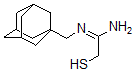 CAS 登录号：60833-81-0， 2-巯基-N-(三环[3.3.1.1(3,7)]癸-1-基甲基)乙脒