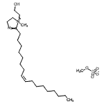 CAS#: 60875-26-5, 2-[(8Z)-8-Heptadecen-1-Yl]-1-(2-Hydroxyethyl)-1-Methyl-4,5-Dihydro-1H-Imidazol-1-Ium Methyl Sulfate