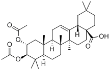 CAS#: 6089-92-5, (2alpha,3beta)- 2,3-Bis(Acetyloxy)-Olean-12-En-28-Oic Acid