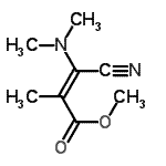 CAS#: 609347-56-0, Methyl (2E)-3-cyano-3-(dimethylamino)-2-methylacrylate