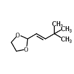 CAS#: 609359-50-4, 2-[(1E)-3,3-Dimethyl-1-buten-1-yl]-1,3-dioxolane