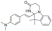 CAS#: 60946-69-2, 10alpha-[2-[4-(Dimethylamino)Phenyl]Vinyl]-3,4,10,10alpha-Tetrahydro-10,10-Dimethylpyrimido[1,2-a]Indol-2(1H)-One