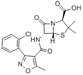 CAS 登录号：61-72-3， 氯唑西林