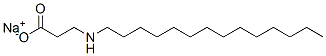 CAS 登录号：6102-28-9， N-十四烷基-beta-丙氨酸钠