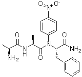 CAS#: 61043-41-2, L-Alanyl-L-Alanyl-N-(4-Nitrophenyl)-L-Phenylalaninamide