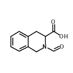 CAS 登录号：61047-23-2， 2-甲酰基-1,2,3,4-四氢-3-异喹啉羧酸
