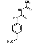 CAS 登录号：610758-30-0， N-[(4-乙基苯基)硫代氨基甲酰]乙酰胺