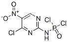 CAS 登录号：6110-60-7， (4-氯-5-硝基-2-嘧啶基氨基)磷酰二氯
