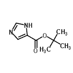 CAS#: 611238-94-9, 2-Methyl-2-propanyl 1H-imidazole-4-carboxylate