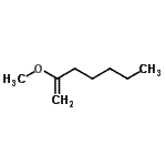 CAS#: 61142-46-9, 2-Methoxy-1-Heptene