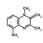CAS#: 61149-76-6, 1,3-Dimethyl-2-Methylene-1,2-Dihydro-5-Quinoxalinamine