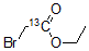 CAS 登录号：61203-71-2， 2-溴-乙酸-1-13C 乙酯