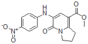 CAS#: 612065-20-0, 1,2,3,5-Tetrahydro-6-[(4-Nitrophenyl)Amino]-5-Oxo-8-Indolizinecarboxylic Acid Methyl Ester