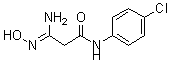CAS 登录号：61239-34-7， N-(4-氯苯基)-3-(羟基氨基)-3-亚氨基-丙酰胺