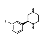 CAS#: 612507-30-9, (2S)-2-(3-Fluorophenyl)piperazine