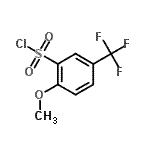 CAS#: 612541-12-5, 2-Methoxy-5-(trifluoromethyl)benzenesulfonyl chloride