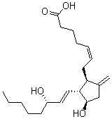 CAS 登录号：61263-32-9， (5Z,11A,13E,15S)-11,15-二羟基-9-亚甲基-前列腺-5,13-二烯-1-酸