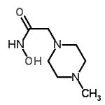 CAS 登录号：612848-97-2， 2-(4-甲基哌嗪-1-基)乙烷氧肟酸