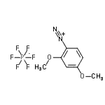 CAS 登录号：61286-65-5， 2,4-二甲氧基偶氮苯六氟磷酸盐