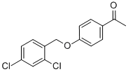 CAS 登录号：61292-27-1， 1-(4-[(2,4-二氯苄基)氧基]苯基)-1-乙酮