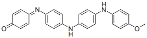 CAS#: 61318-58-9, 4-[[4-[[4-[(4-Methoxyphenyl)Amino]Phenyl]Amino]Phenyl]Imino]-2,5-Cyclohexadien-1-One