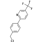 CAS 登录号：613239-76-2， 2-[4-(氯甲基)苯基]-5-(三氟甲基)吡啶