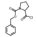 CAS 登录号：61350-62-7， 苄基2-(氯甲酰基)-1-吡咯烷羧酸酯