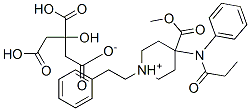 CAS 登录号：61380-27-6， 4-(甲氧羰基)-1-苯乙基-4-(N-苯基丙酰氨基)哌啶鎓柠檬酸二氢盐