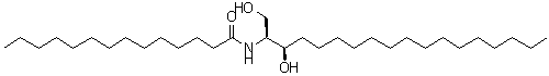 CAS 登录号：61389-70-6， N-[(1S,2R)-2-羟基-1-(羟基甲基)十七烷基]-十四烷酰胺