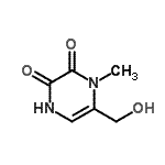 CAS#: 61481-37-6, 6-(Hydroxymethyl)-1-Methyl-1,4-Dihydro-2,3-Pyrazinedione