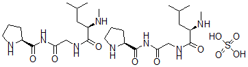 CAS 登录号：61484-39-7， 帕立太特硫酸盐