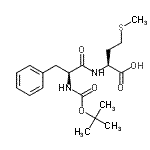 CAS#: 61543-56-4, N-{[(2-Methyl-2-Propanyl)Oxy]Carbonyl}-L-Phenylalanyl-L-Methionine