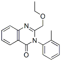 CAS 登录号：61554-65-2， 2-(乙氧基甲基)-3-(2-甲基苯基)喹唑啉-4(3H)-酮