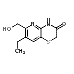 CAS#: 615568-87-1, 7-Ethyl-6-(hydroxymethyl)-2H-pyrido[3,2-b][1,4]thiazin-3(4H)-one