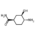 CAS#: 615569-09-0, (1R,3R,4R)-4-Amino-3-hydroxycyclohexanecarboxamide