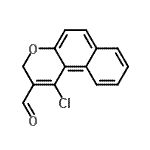 CAS#: 61603-25-6, 1-Chloro-3H-Benzo[f]Chromene-2-Carbaldehyde