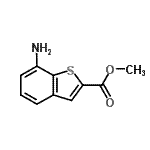 CAS#: 616238-78-9, Methyl 7-amino-1-benzothiophene-2-carboxylate